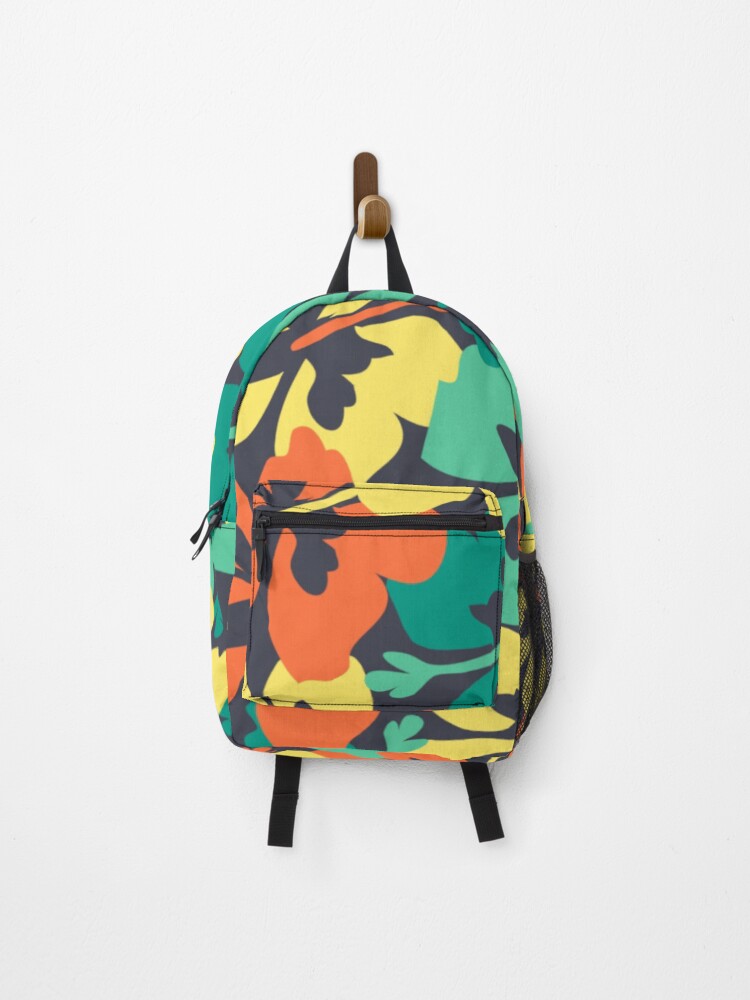 Thumbnail 1 of 3, Backpack, Floral patterns designed and sold by designlyteam.