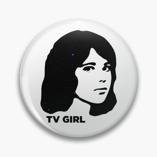 TV Girl Galaxy Dream Girl Logo Pin for Sale by Kaynines