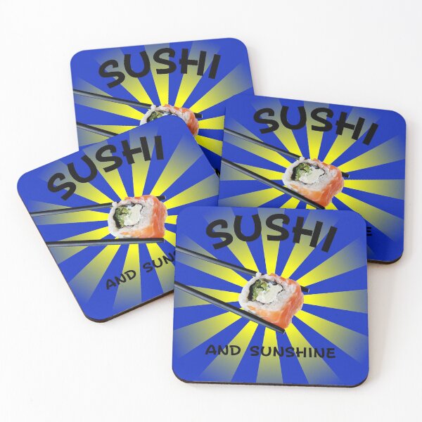 Item preview, Sushi And Sunshine Japaness Food Lover T-Shirt designed and sold by wijit.
