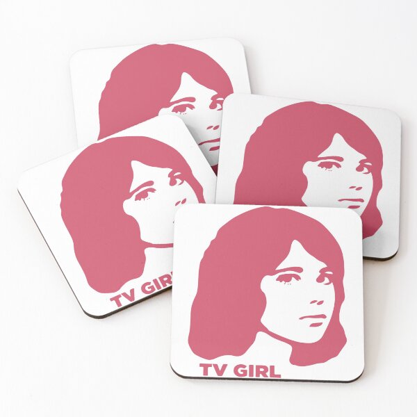 Item preview, TV Girl Pink "Dream Girl" Logo designed and sold by Kaynines.