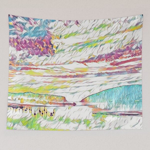 Item preview, GALATHI Beautiful suburb of Paradise in Knysna Pink designed and sold by Galathi Designs.