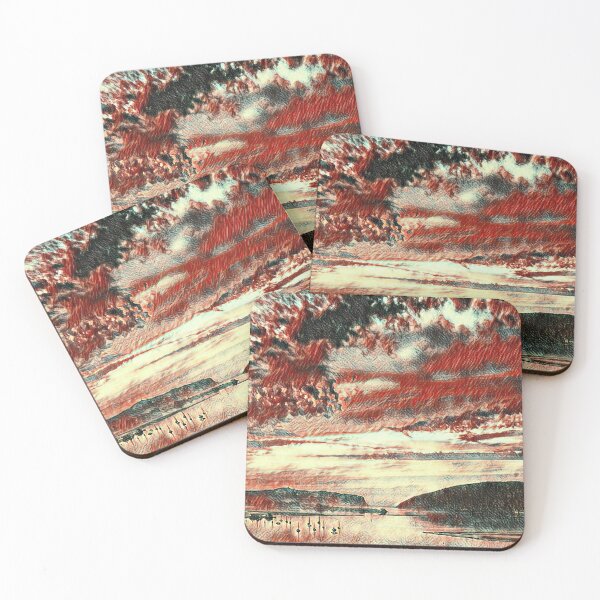 Item preview, GALATHI Beautiful suburb of Paradise in Knysna Red designed and sold by Galathi Designs.