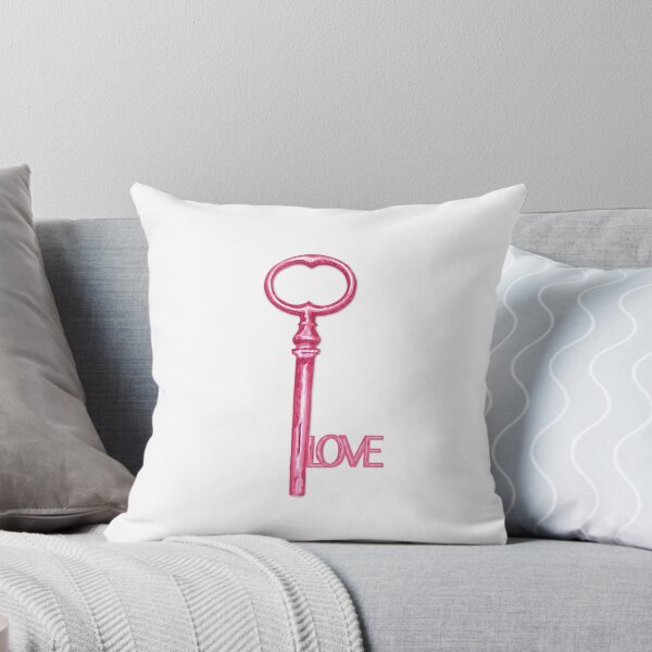 Item preview, Pink love key designed and sold by Zela.