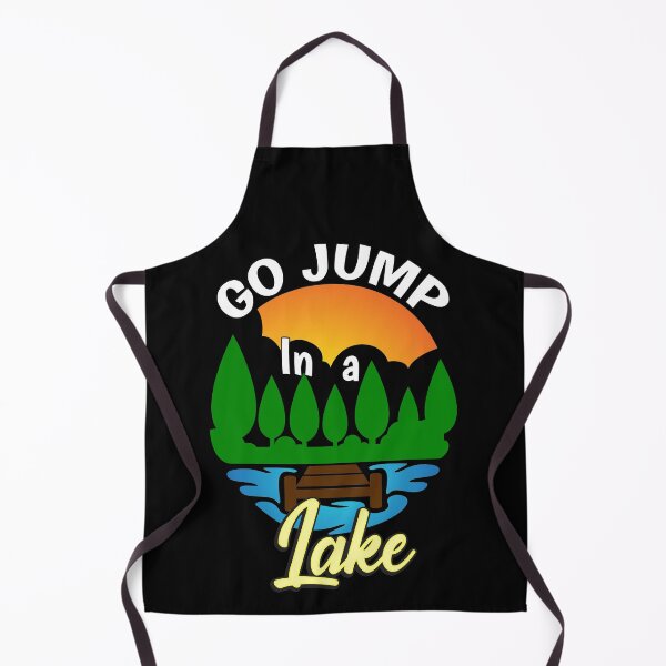 Item preview, Go Jump in a Lake Vacation Travel Camping designed and sold by Nzgiftsandmore.