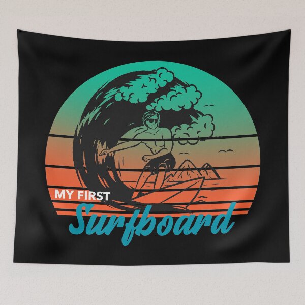 Item preview, My First Surfboard designed and sold by YOYOCollection.