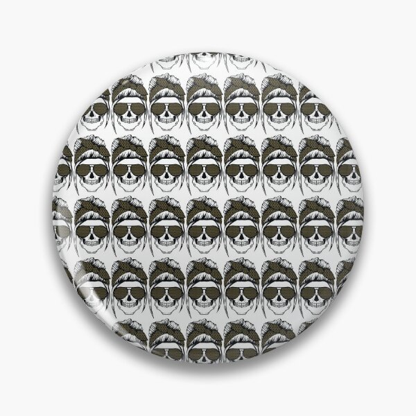 Aperçu de l'œuvre Mom Life Skull Motif Miel créée et vendue par Pixeo.
