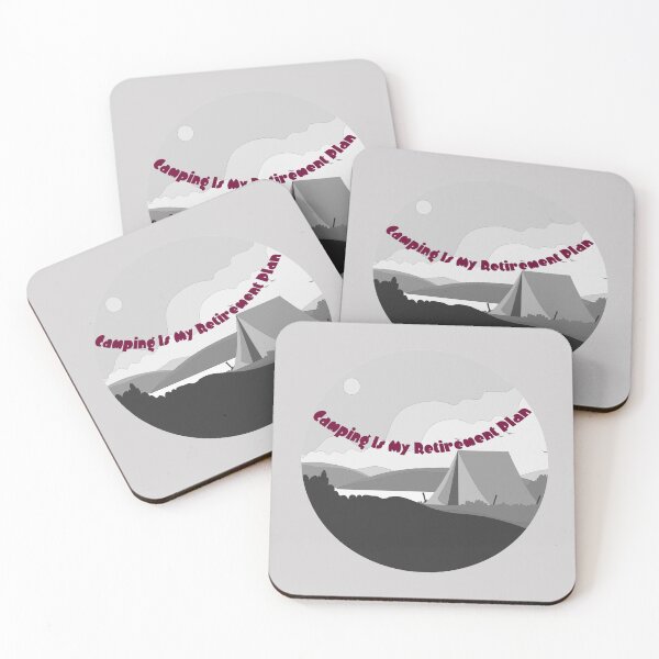 Item preview, Camping Is My Retirement Plan t-shirts designed and sold by fowzi shokri.