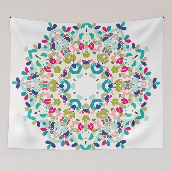 Item preview, Mandala Flower Power Artwork 02 Wheel of Life designed and sold by Stefanie Boike.