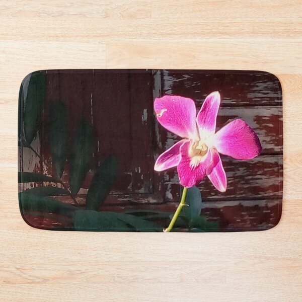 Item preview, The last time of the last orchid on an old wood wall,only the lonely but lovely designed and sold by Trianglegreen.