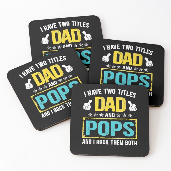 Item preview, Mens I Have Two Titles Dad And Pops And I Rock Them Both Gift  designed and sold by mchargue12.