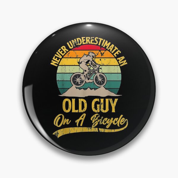 Item preview, Mens Never Underestimate An Old Guy On A Bicycle Gift  designed and sold by mchargue12.