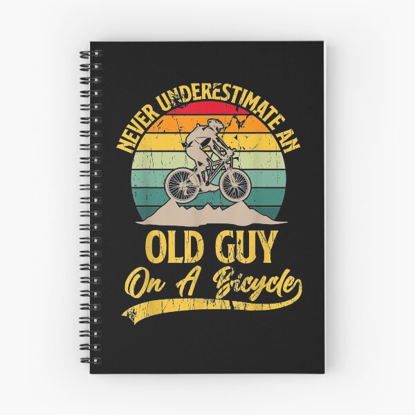 Item preview, Mens Never Underestimate An Old Guy On A Bicycle Gift  designed and sold by mchargue12.