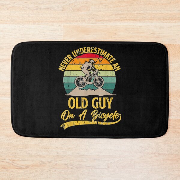 Item preview, Mens Never Underestimate An Old Guy On A Bicycle Gift  designed and sold by mchargue12.