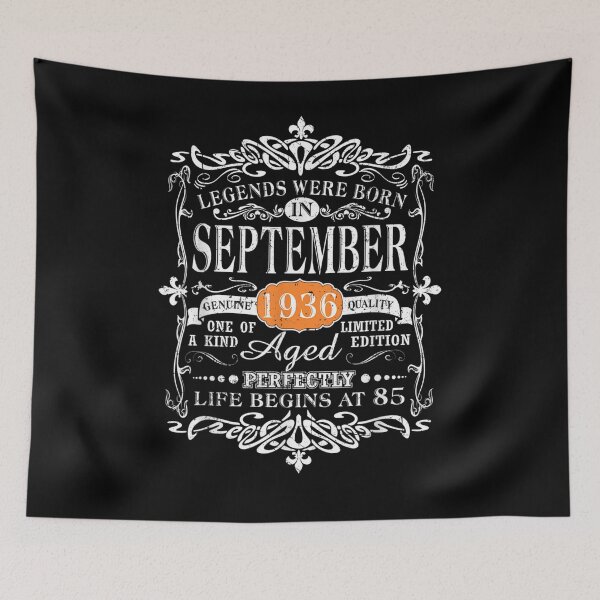 Item preview, Legends Were Born In September 1936 85th Birthday Gift  designed and sold by mchargue12.