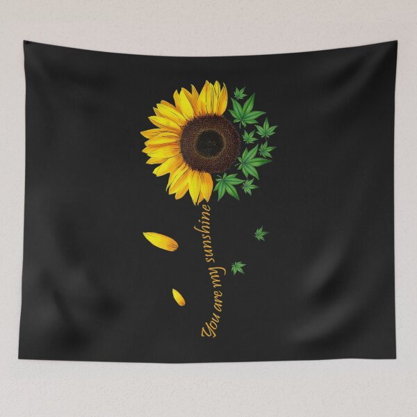 Item preview, Weed Sunflower Tee Women Marijuana 420 designed and sold by zellaplrnli.