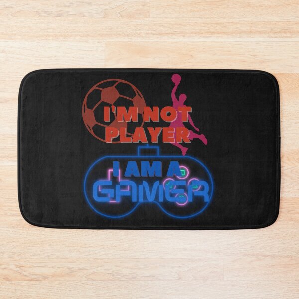Item preview, i am not player but i am gamer designed and sold by wonderfloral.