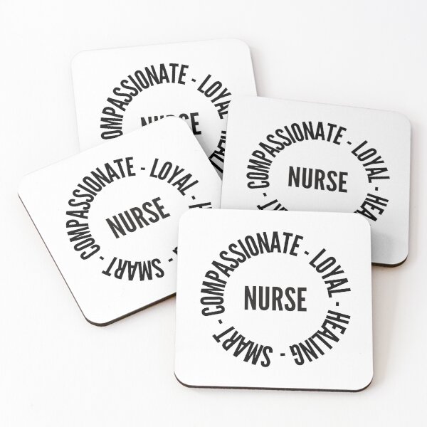 Item preview, Empowering/inspiring nurse quote - nurse gift/present (black) #1 designed and sold by PickaSticka.