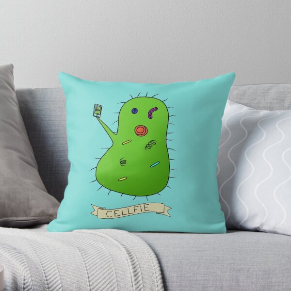 Cellfie Throw Pillow