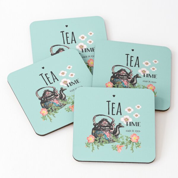 Item preview, Floral Teatime designed and sold by redstitchlab.
