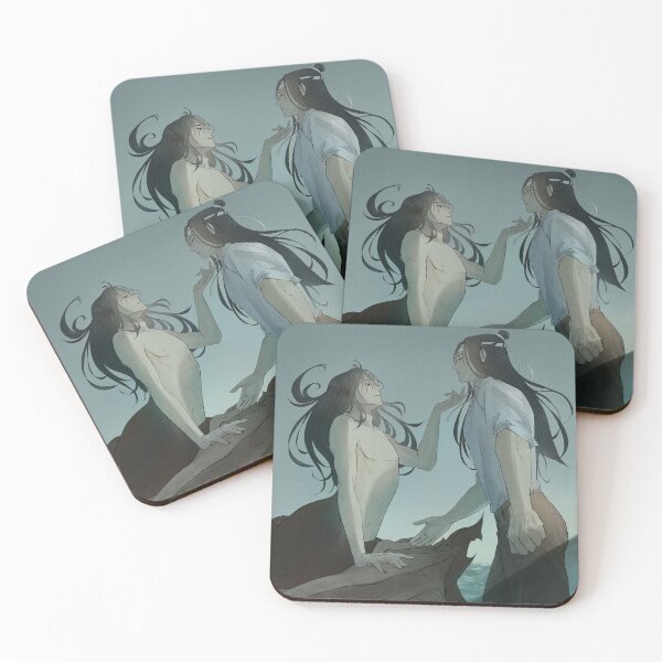 Item preview, Mermay Wei Wuxian and sailor Lan Wangji designed and sold by jinunu.
