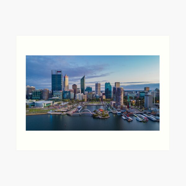 Elizabeth Quay - Perth Art Print