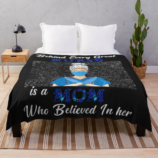 Item preview, Womens Behind Every Great Nurse Who Believes In Herself Is A Mom designed and sold by zellaplrnli.