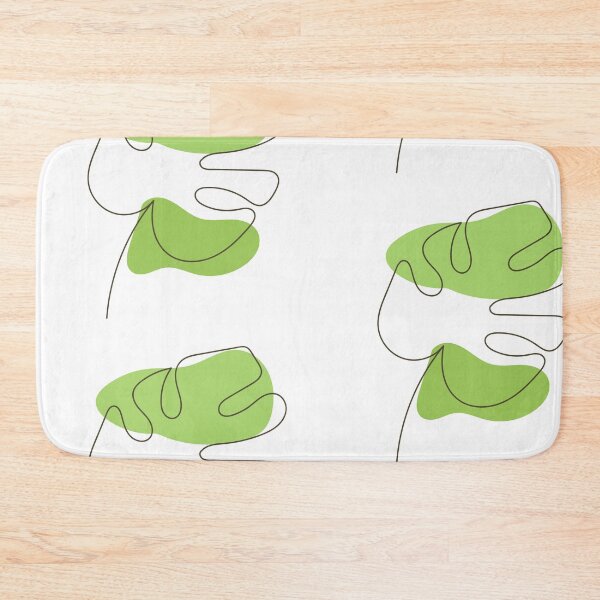 Item preview, Monstera leaf Minimal Line Style. Continuous Line drawing abstract tropical palm. designed and sold by KsuWonder.