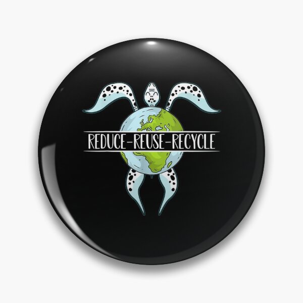 Artikelvorschau, Reuse Reduce Recycle Turtle Save Earth Planet Ocean Eco Gift entworfen und verkauft von mchargue12.