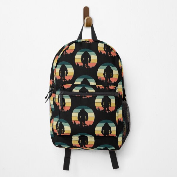 Item preview, Bigfoot Walking In The Woods Retro Sunset designed and sold by tpixx.