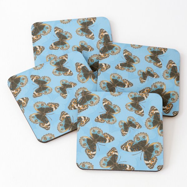 Item preview, Blue Pansy Butterfly pattern designed and sold by Katerina Mitkova Kirilova.