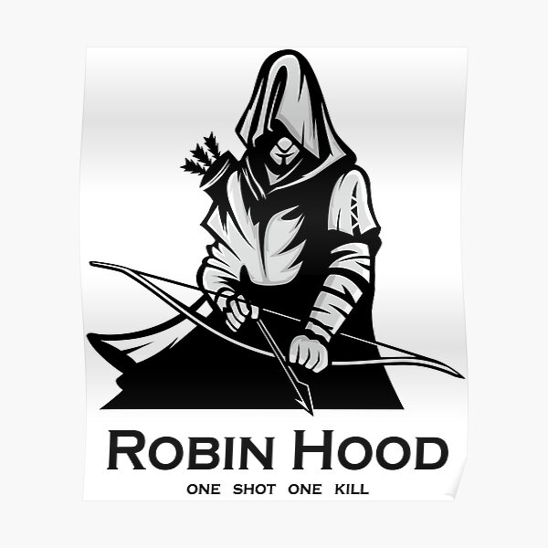 Robin Hood" Poster for Sale by Manutchanon |