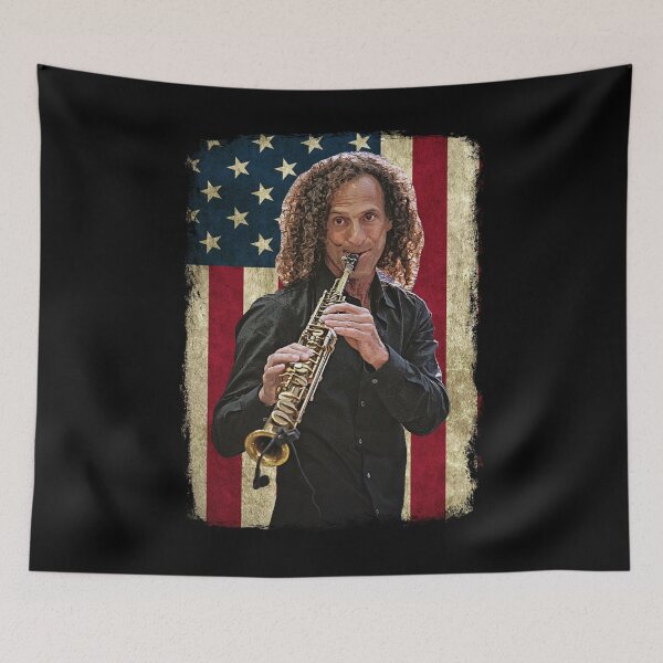 Item preview, Vintage American Flag Kenny G Legend designed and sold by jwyman.