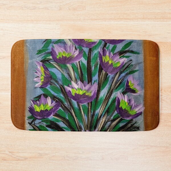 Item preview, Some abstract purple flowers  designed and sold by kkartwork.