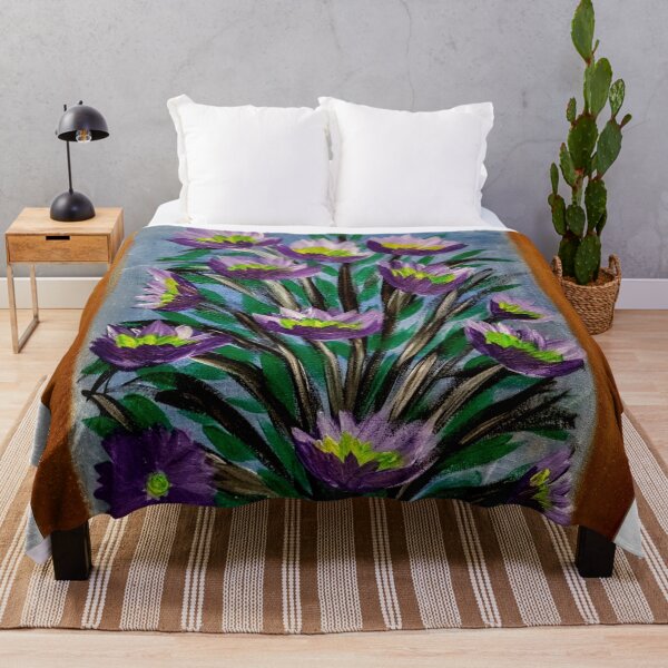 Item preview, Some abstract purple flowers  designed and sold by kkartwork.