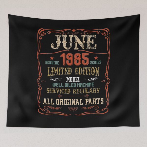 Item preview, June 1985 Birthday Vintage Model Funny 36th Bday Retro Gift  designed and sold by mchargue12.