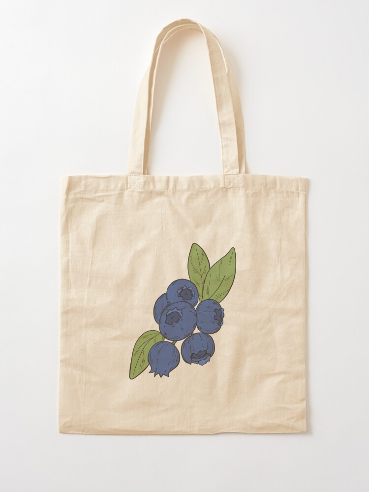 blueberry hand bag