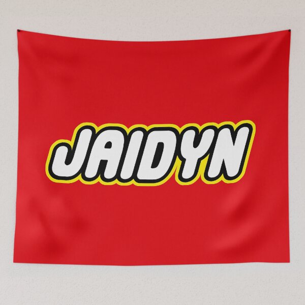Item preview, Jaidyn Loves Bricks Classy Childhood Retro Toy For Jaidyn designed and sold by Urosek.