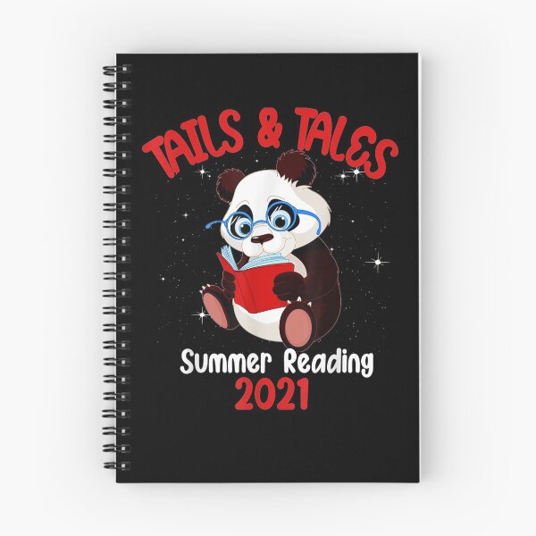 Item preview, Tails And Tales Summer Reading 2021 Panda Book Lovers Gift  designed and sold by mchargue12.