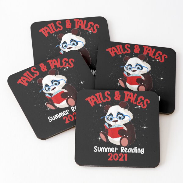 Item preview, Tails And Tales Summer Reading 2021 Panda Book Lovers Gift  designed and sold by mchargue12.