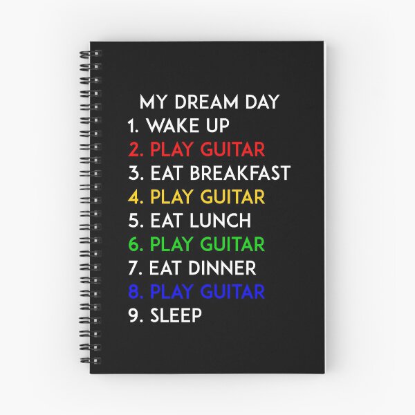 Item preview, Play Guitar My Dream Day  designed and sold by kerimeart.