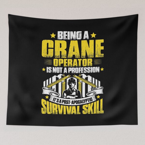 Item preview, Crane Operator Crane Driver Heavy Equipment designed and sold by Krautshirts.