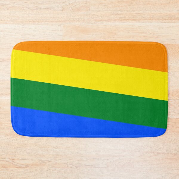 Item preview, Slanted Gay Flag designed and sold by FallenFeline.