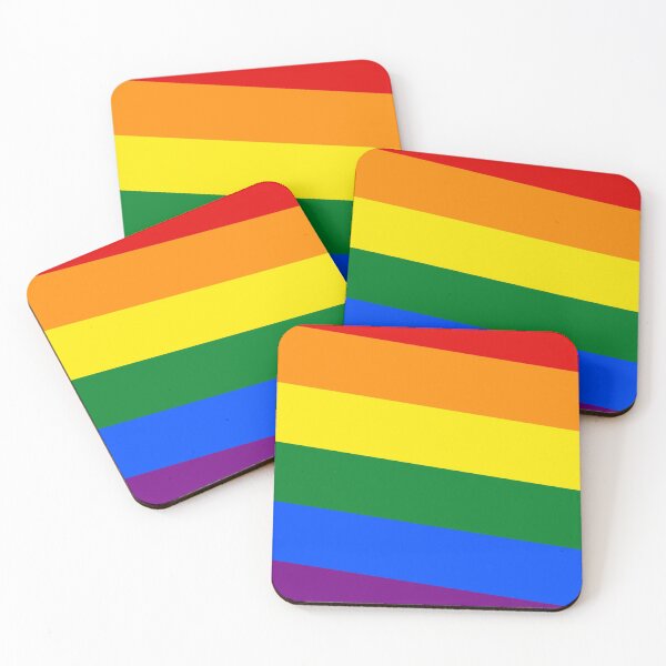 Item preview, Slanted Gay Flag designed and sold by FallenFeline.