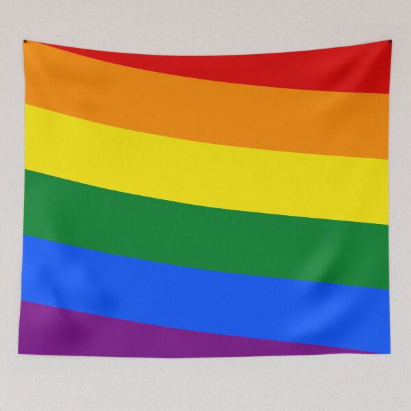 Item preview, Slanted Gay Flag designed and sold by FallenFeline.