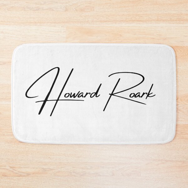 Item preview, Howard Roark Ayn Rand Fountainhead Handwritten Caligraphy designed and sold by seventythree73.