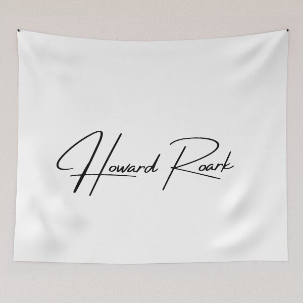 Item preview, Howard Roark Ayn Rand Fountainhead Handwritten Caligraphy designed and sold by seventythree73.