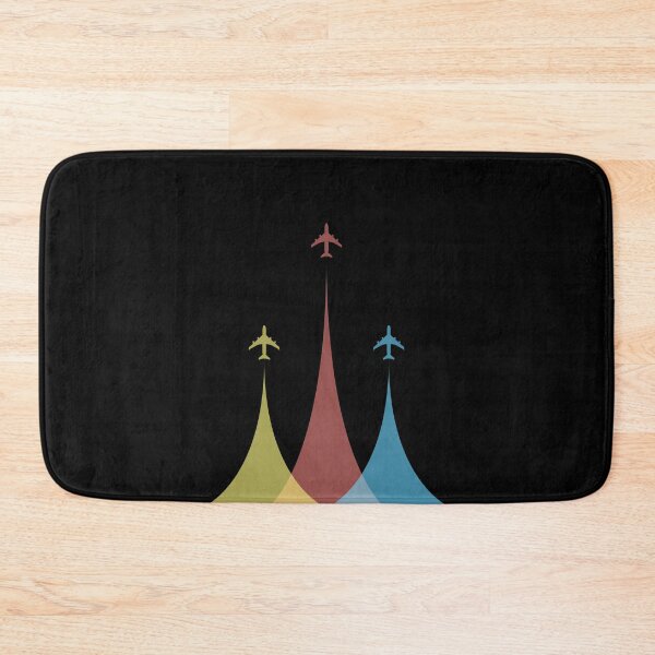Item preview, 3 Colourful Airplanes' Chemtrail designed and sold by avionbubble.