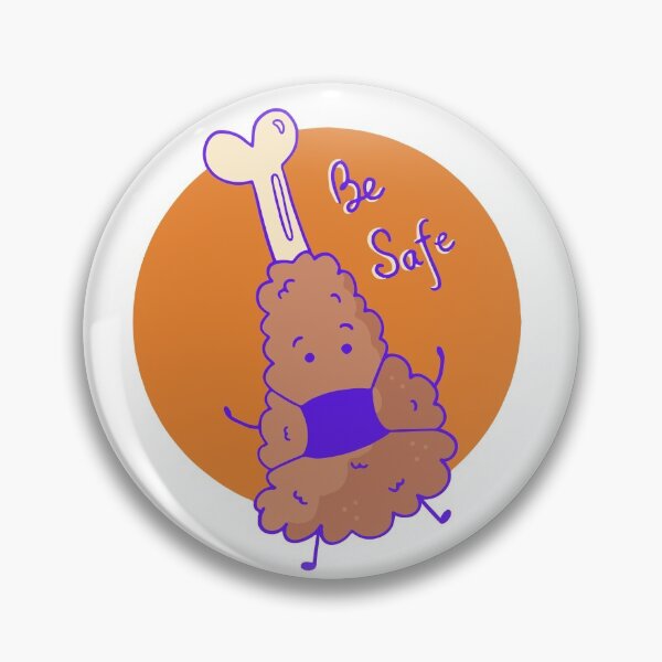 Item preview, Funny Chicken Nugget Be Safe designed and sold by Red-ElYoubi.