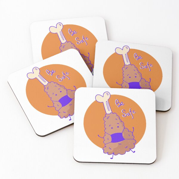 Item preview, Funny Chicken Nugget Be Safe designed and sold by Red-ElYoubi.