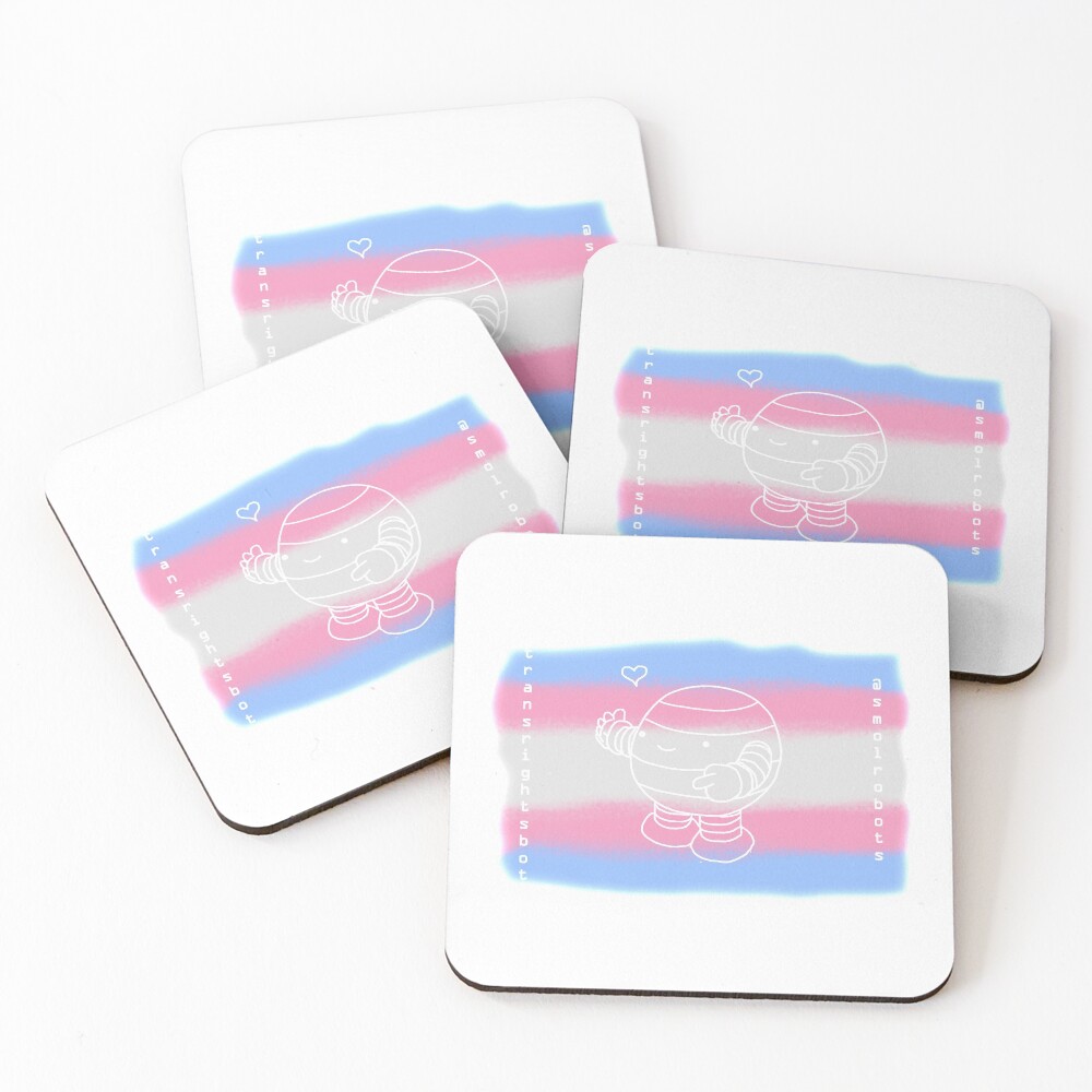 Item preview, Coasters (Set of 4) designed and sold by smolrobots.